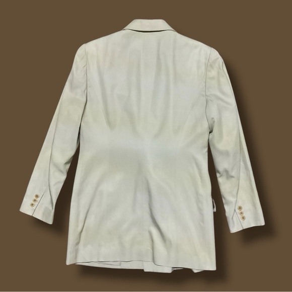 ✨ Vintage DKNY Oversized Blazer Women’s‎ 4 | Silk Blend Power Suit Vibes 🕶️ - Picture 5 of 7